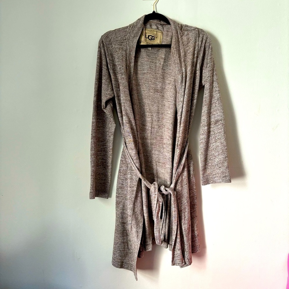 Ugg Australia Wrap Sweater Dress Cardigan Robe Size L